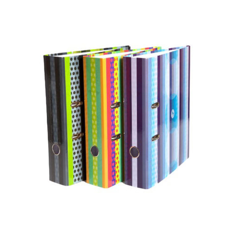 Picture of 8090 FANCY A4 LEVER ARCH FILE GREEN